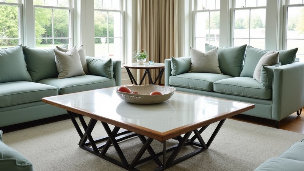 mixing materials for elegance