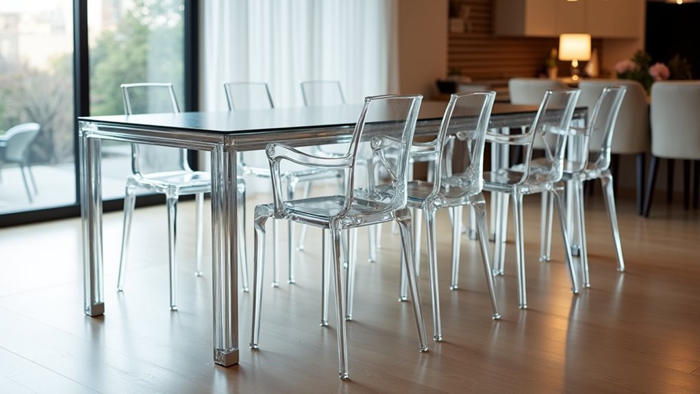 modern elegance in dining