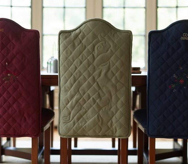 Top 3 Quilted Dining Chair Covers for Your Home