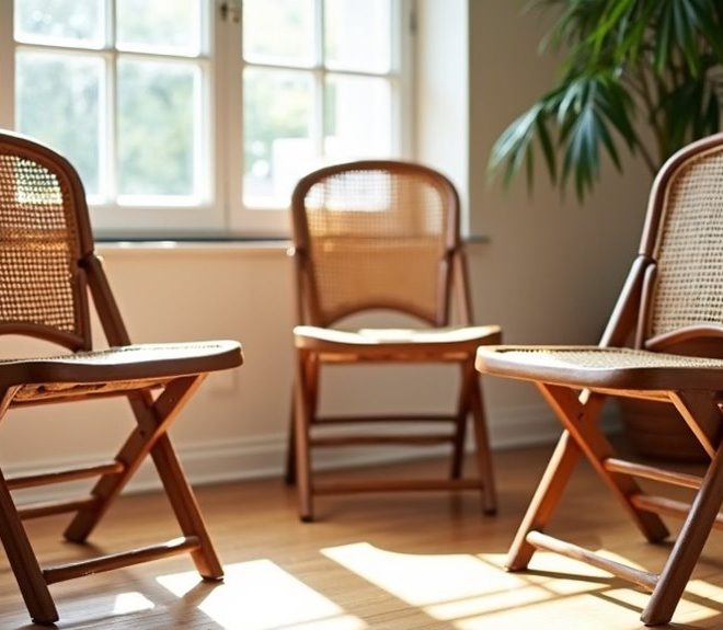 Top 3 Rattan Folding Dining Chairs for Your Home