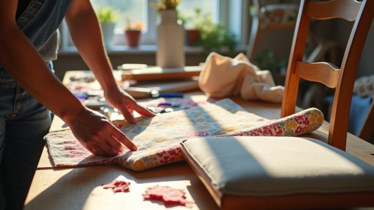 How to Reupholster a Dining Chair Cushion in 3 Easy Steps