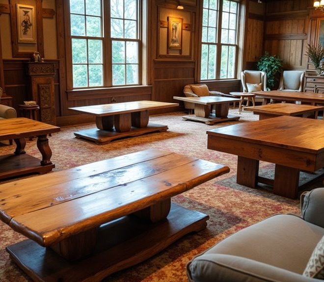 7 Stunning Solid Wood Coffee Tables on Sale