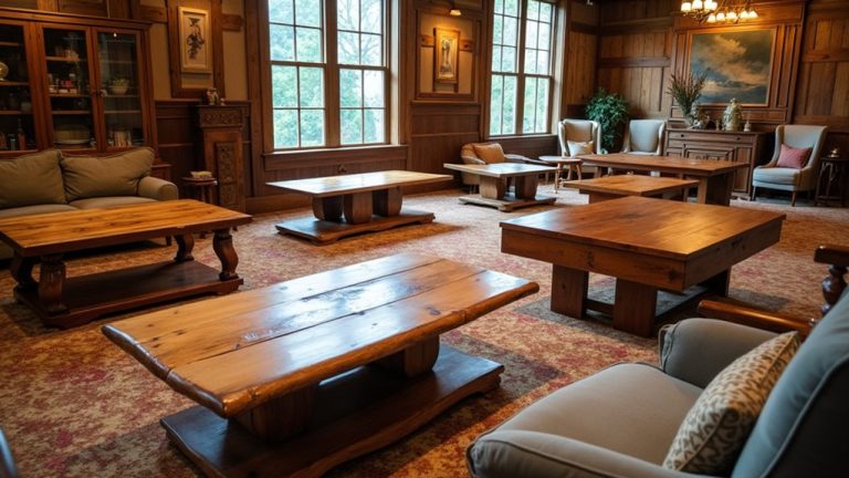 7 Stunning Solid Wood Coffee Tables on Sale