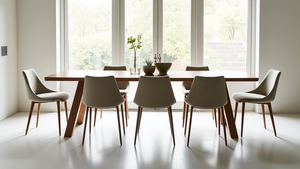 space saving tuck in chairs