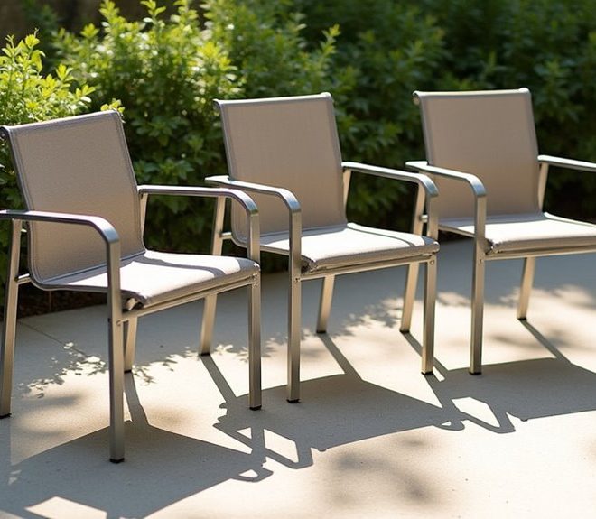 Top 3 Stackable Sling Outdoor Dining Chairs for Your Patio
