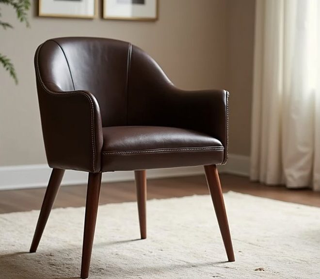 7 Reasons to Adore the Gage Faux Leather Dining Chair
