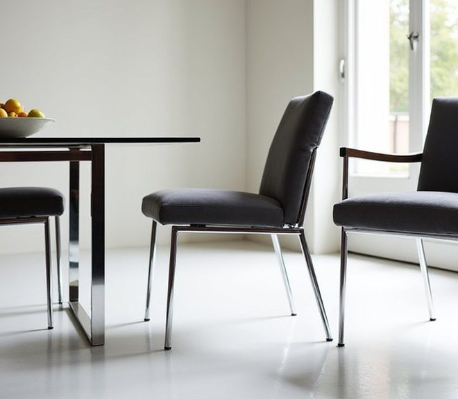 Top 3 Malak Chrome Upholstered Dining Arm Chairs for Your Home