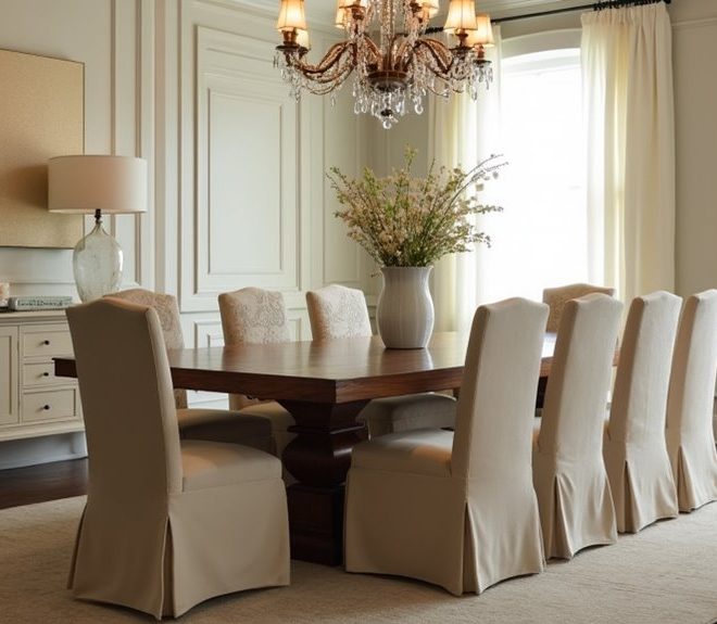 7 Best Slip-On Dining Chair Covers for Effortless Style