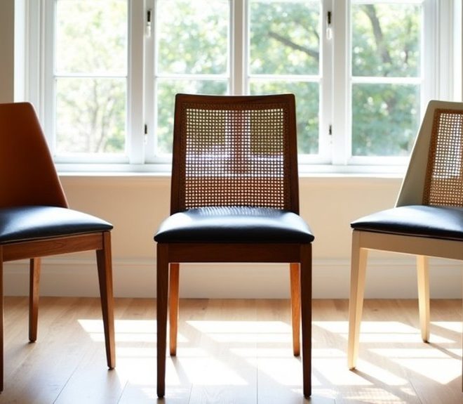 Top 3 Leather and Cane Dining Chairs for Your Home