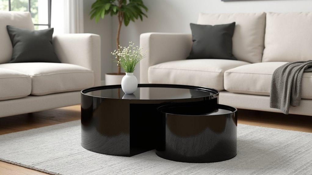 stylish versatile nesting tables