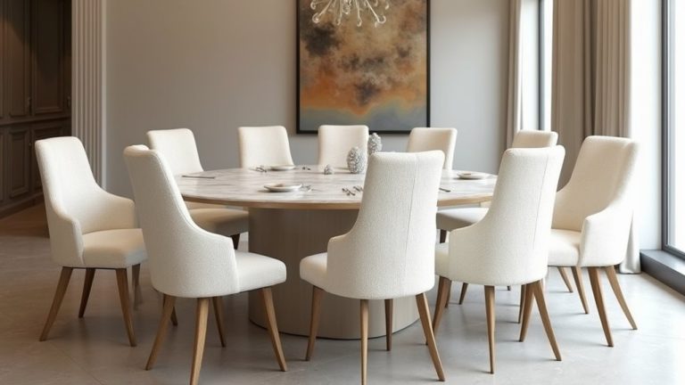 Top 10 White Boucle Dining Chair Sets of 4 for Your Home