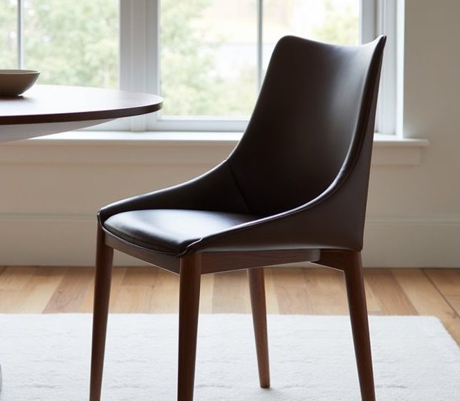 10 Reasons to Adore the Arno Vegan Leather Dining Side Chair