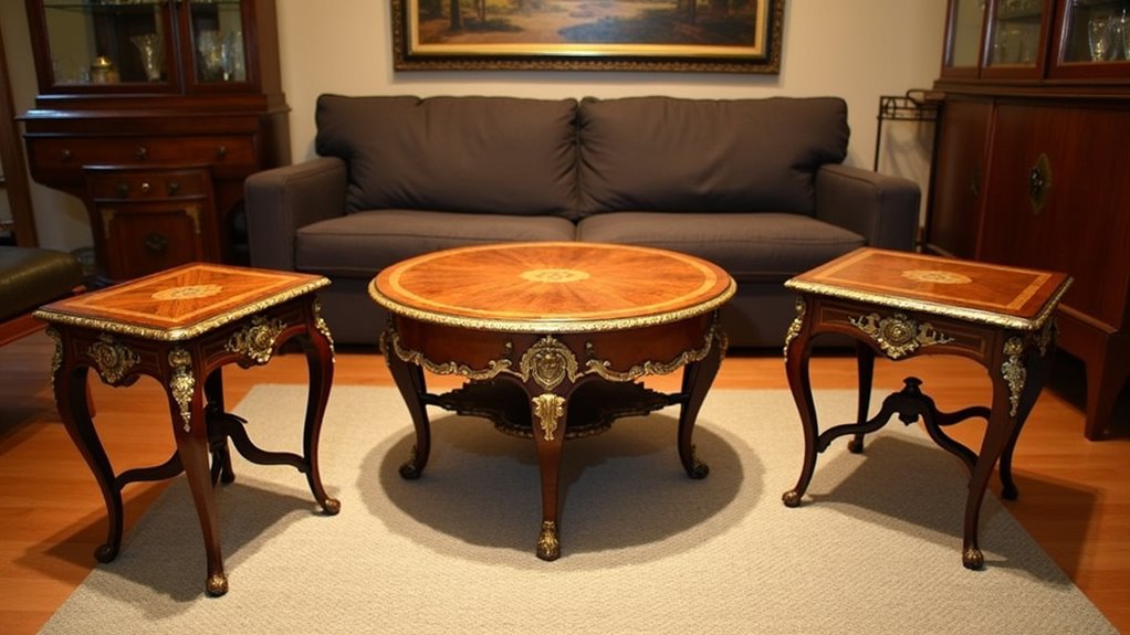 vintage table sets collection