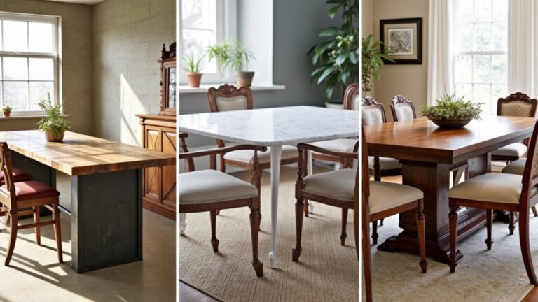 Top 3 Dining Room Tables for Your Home in Edmonton