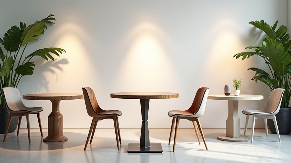 compact four seat dining tables