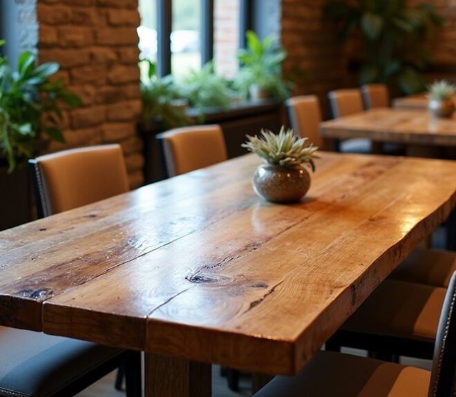 7 Stunning Custom Rustic Dining Tables for Your Home
