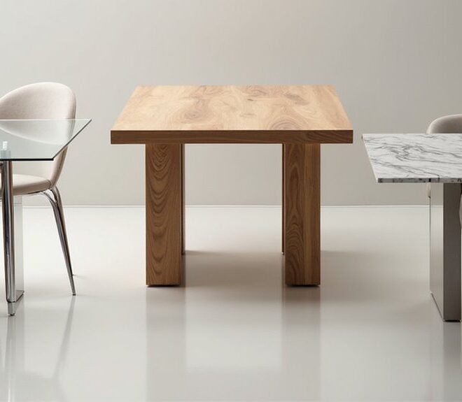 Exploring 3 Different Types of Dining Tables for Your Home