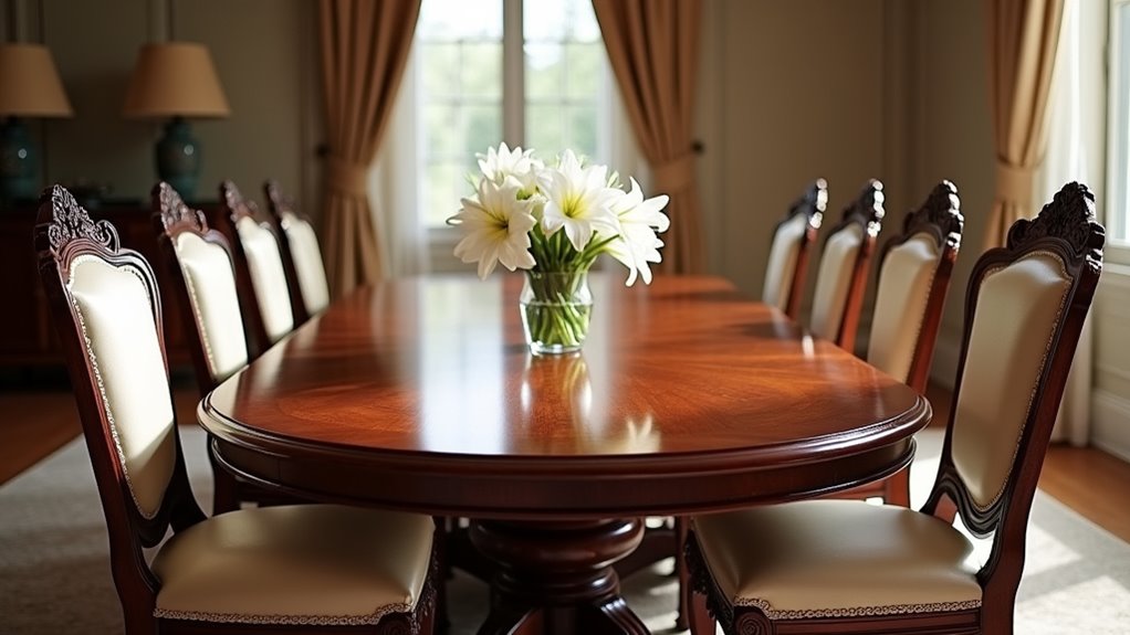 elegant durable dining table