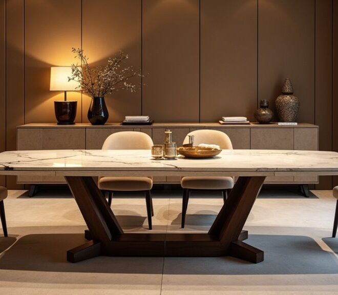 Top 5 Extendable Ceramic Dining Tables for Your Home