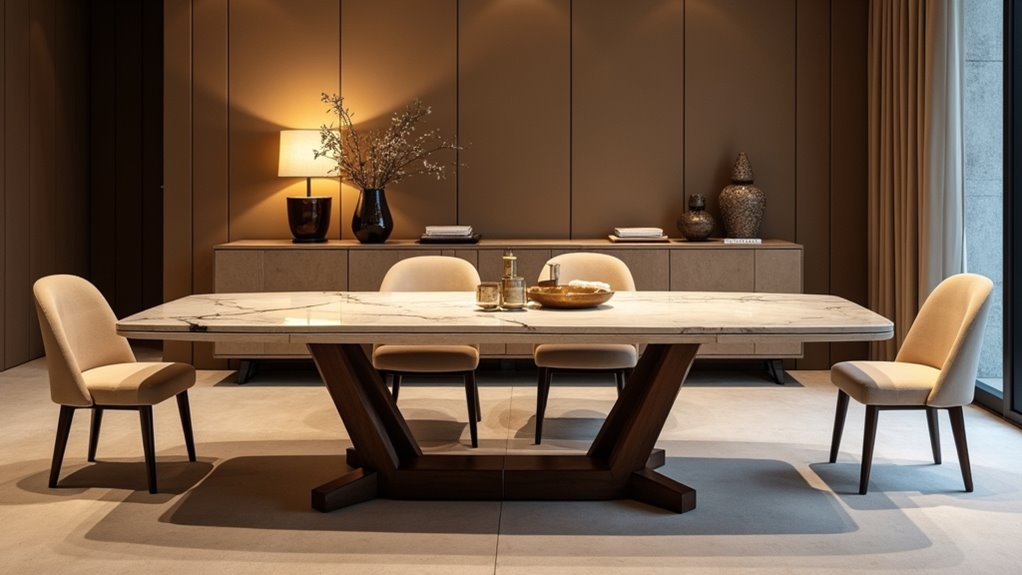extendable ceramic dining tables