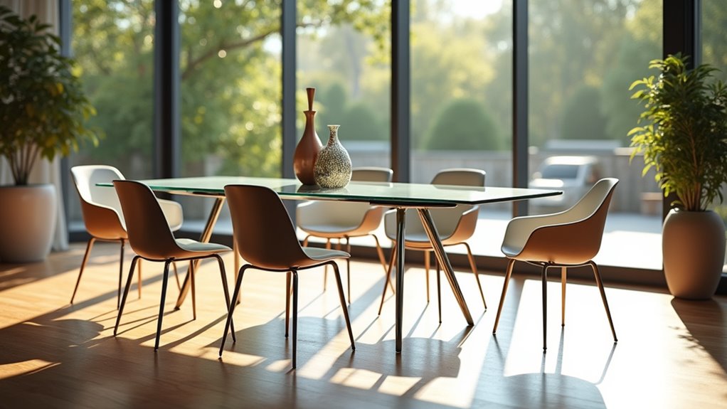 glass dining tables trends