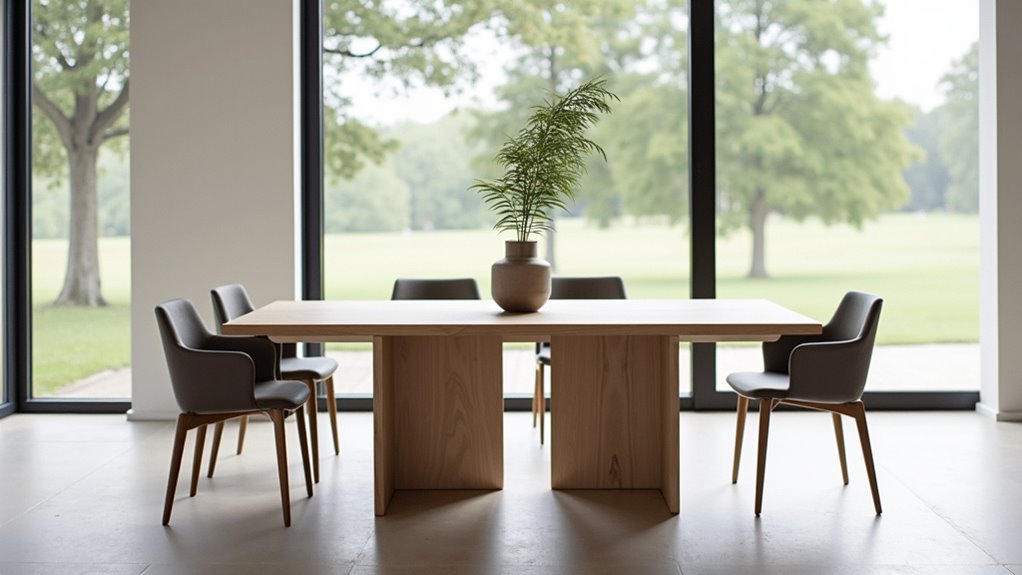 minimalist dining table designs