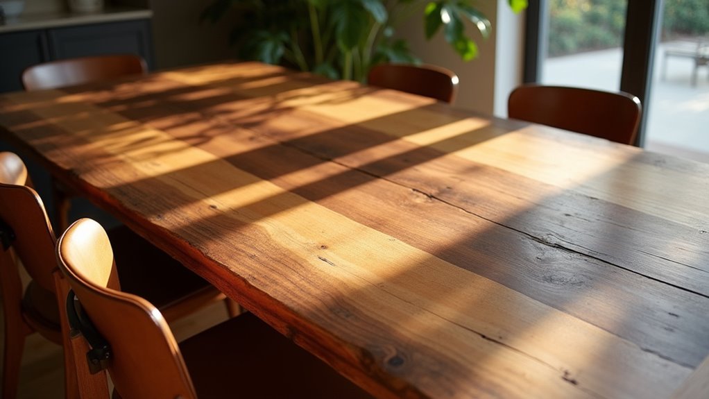 natural wood dining tables