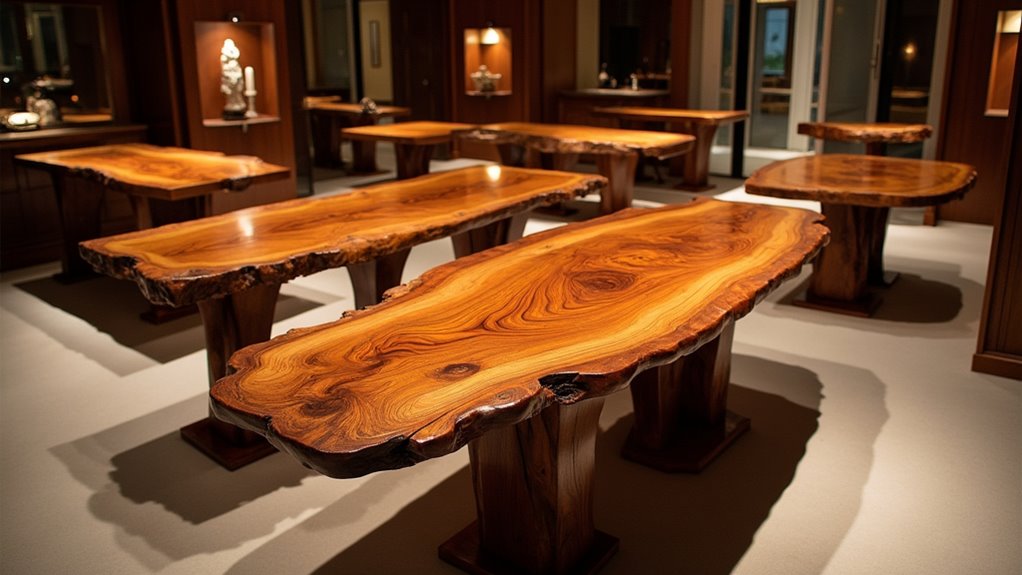 solid timber dining tables