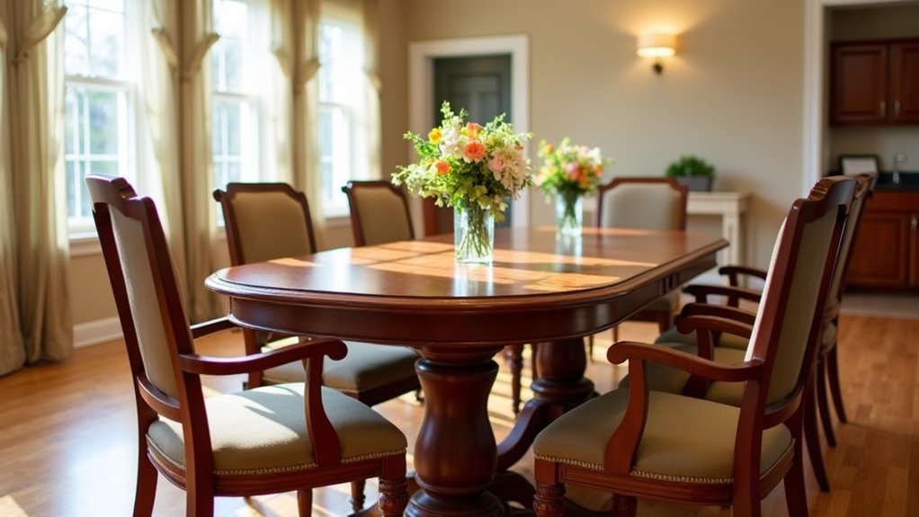 adjustable wheelchair accessible dining table