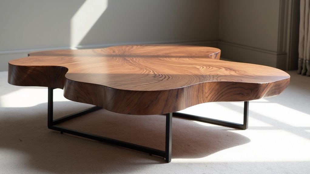 alpine inspired bespoke coffee table