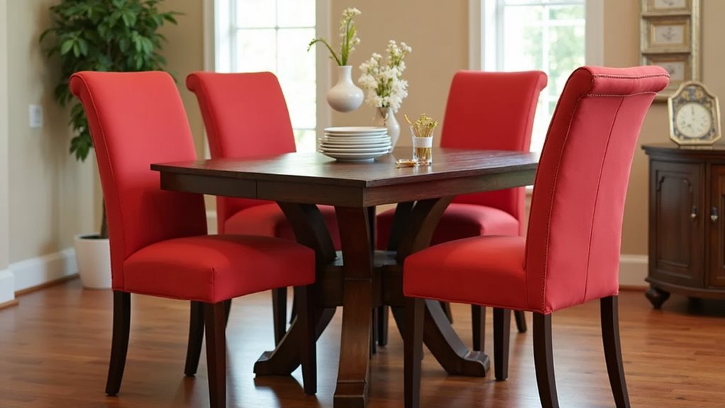 armless chairs for versatile seating