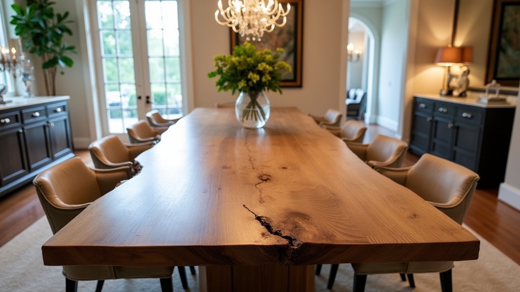 artisanal live edge dining