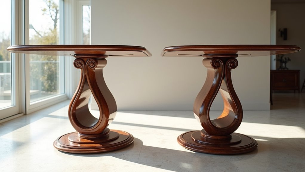 artistic dining chair legs