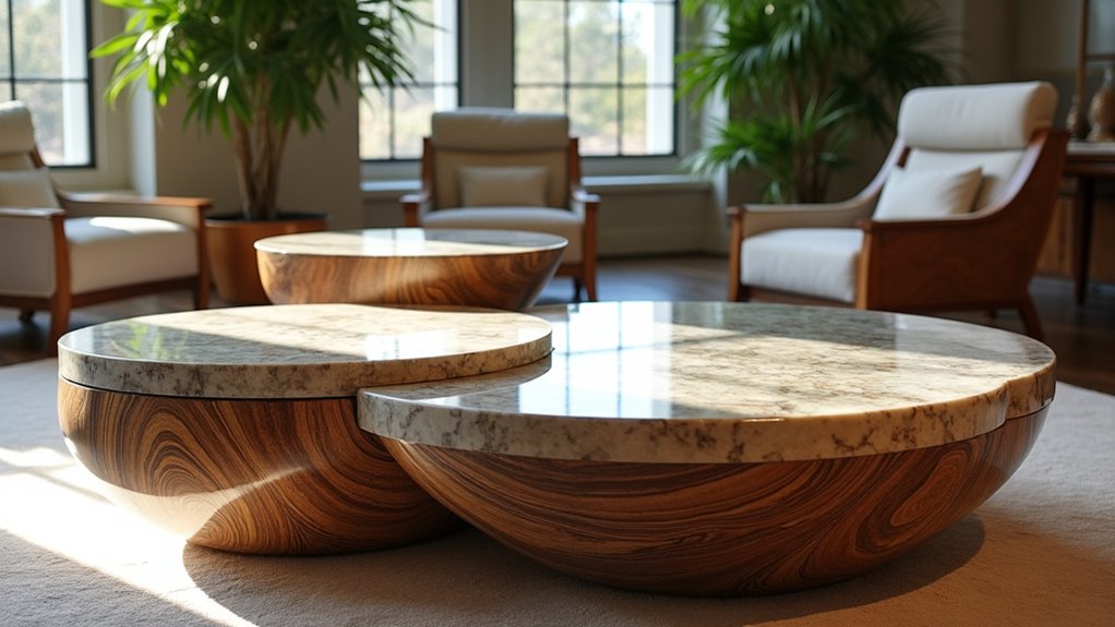 artistic functional coffee tables