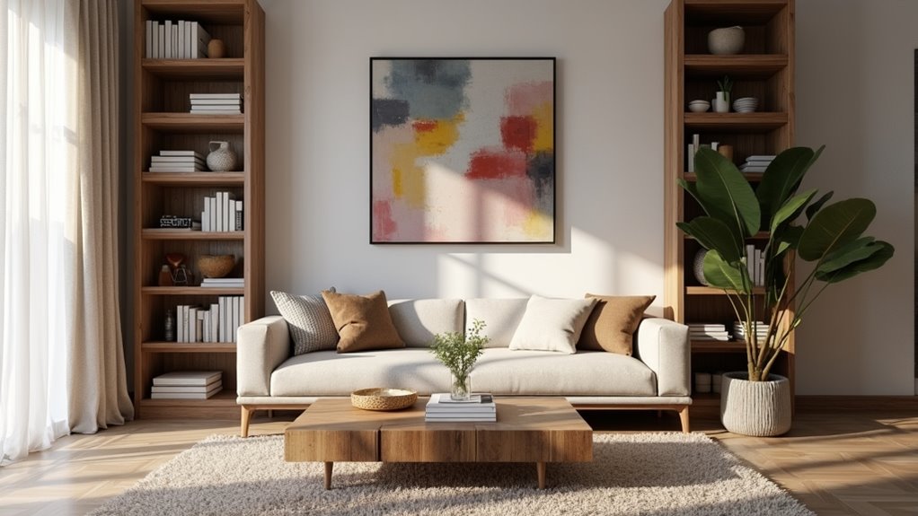 balanced furniture arrangement tips