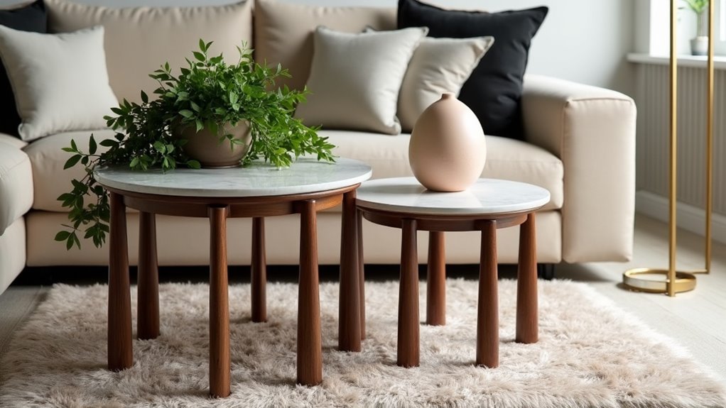 balancing materials and colors