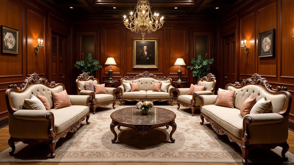 bespoke luxury wood sofas