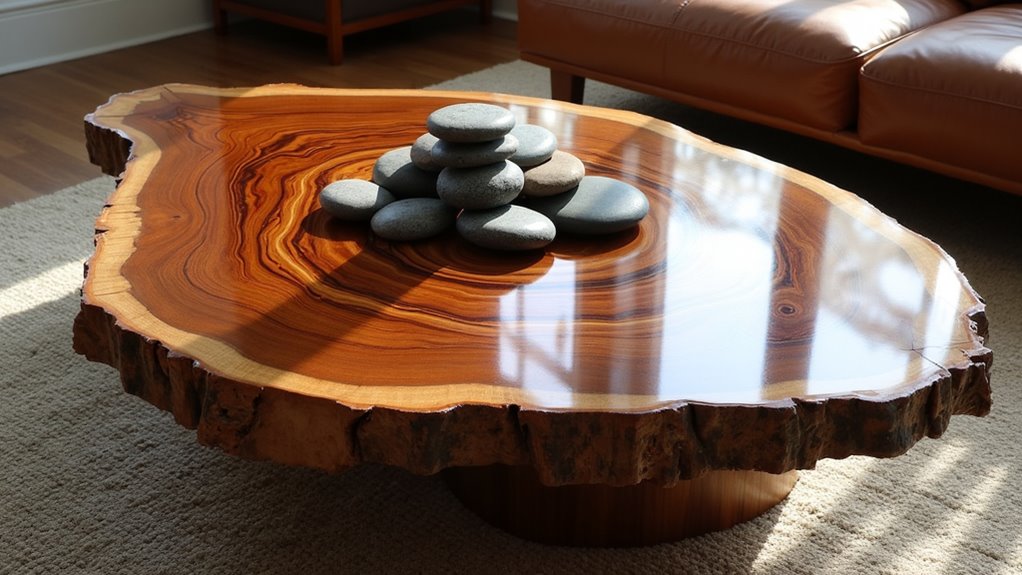 bold marble and petrified wood