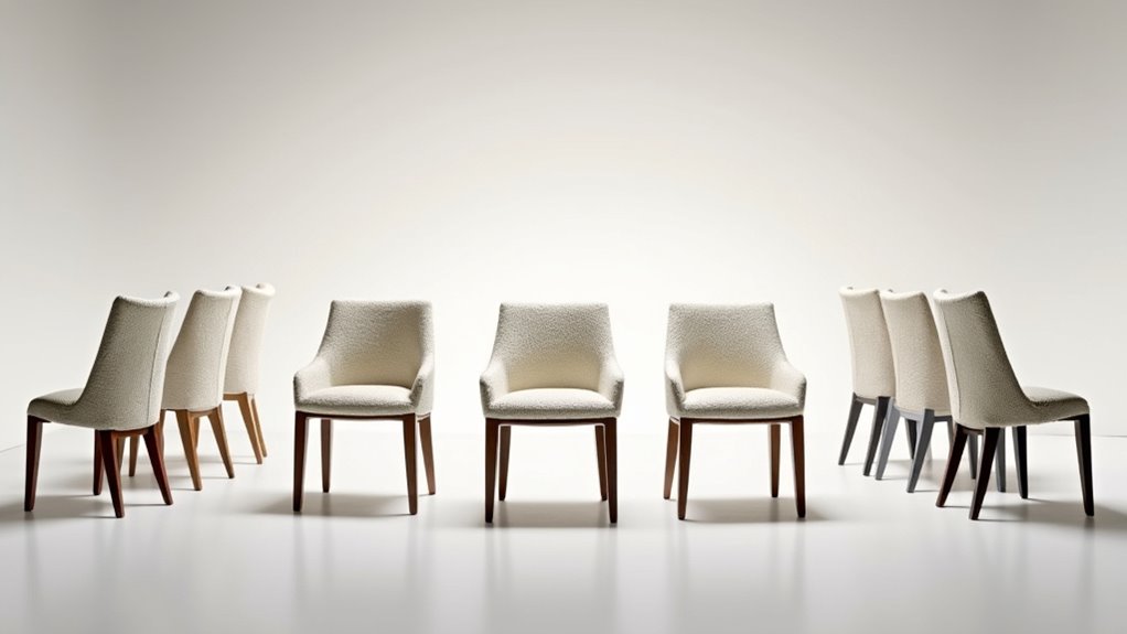 boucle chairs durable stylish construction