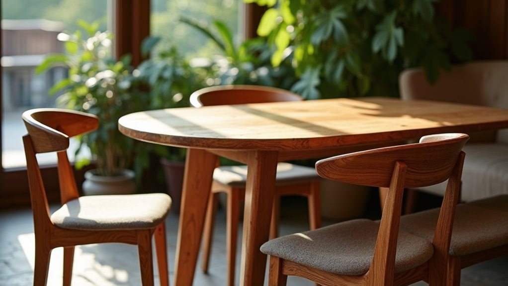 charming rustic dining aesthetic