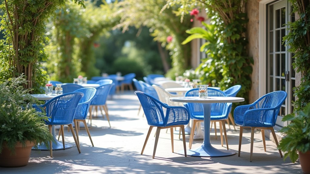 chic durable outdoor seating
