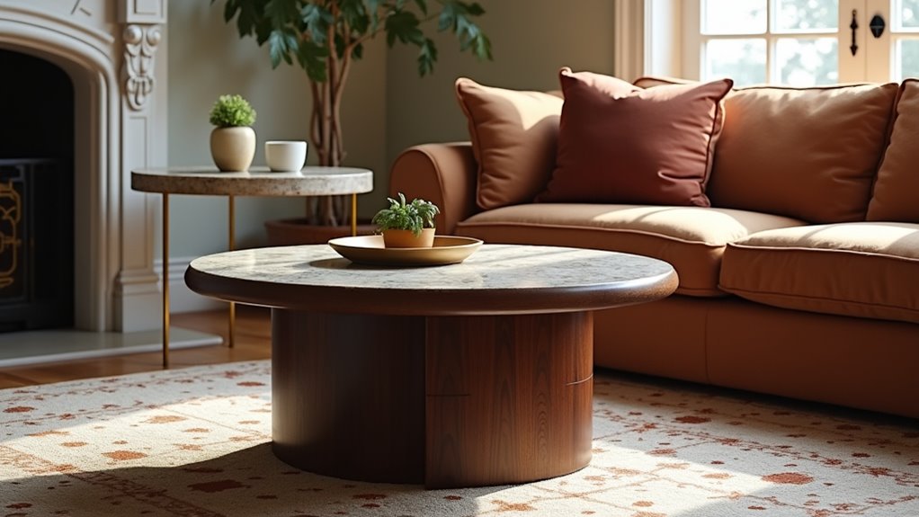 coffee and end table styling