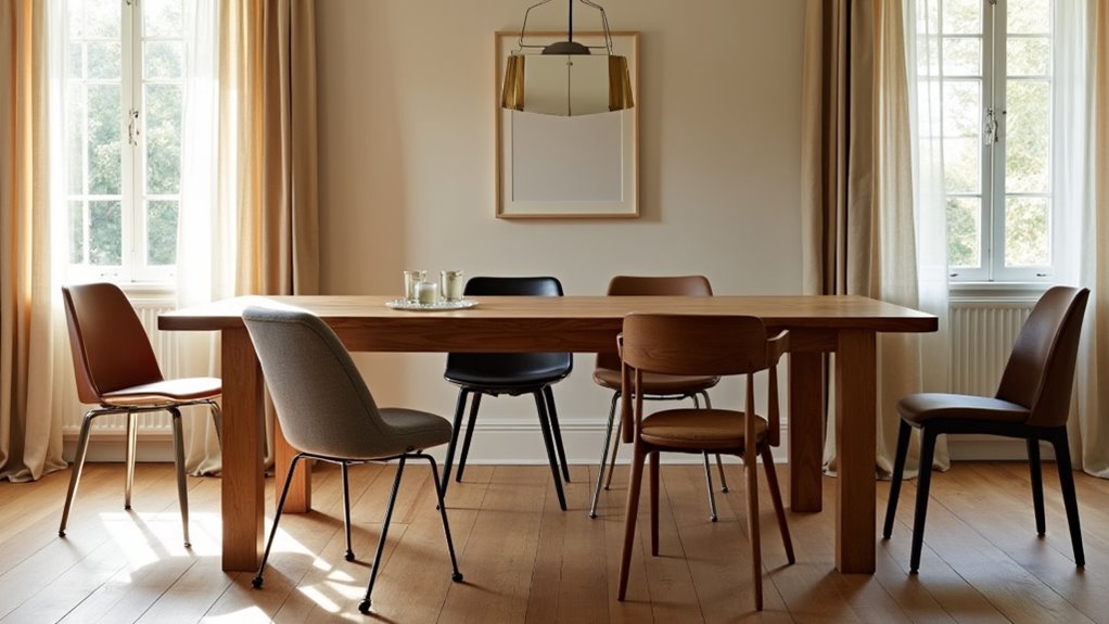 cohesive dining design elements