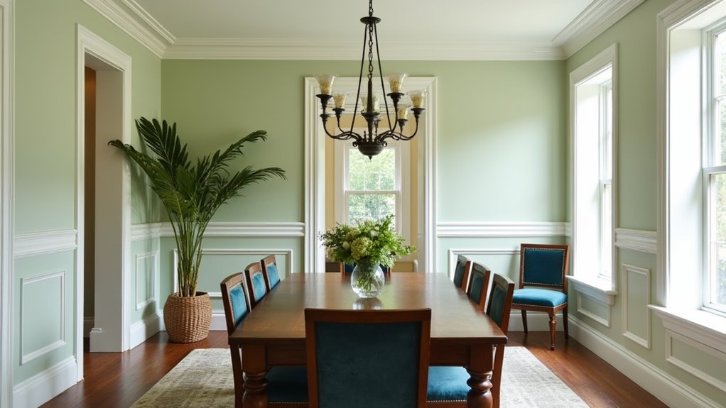 colorful harmonious dining spaces