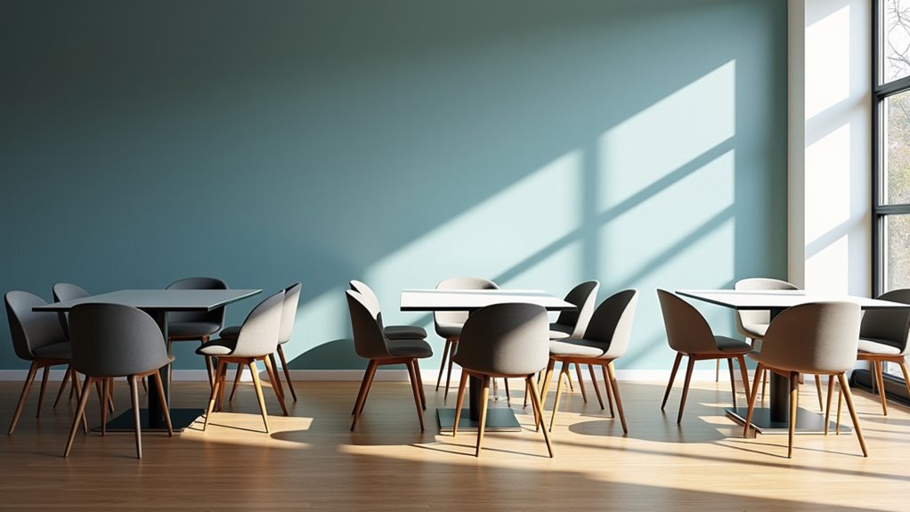 comfortable and accessible dining