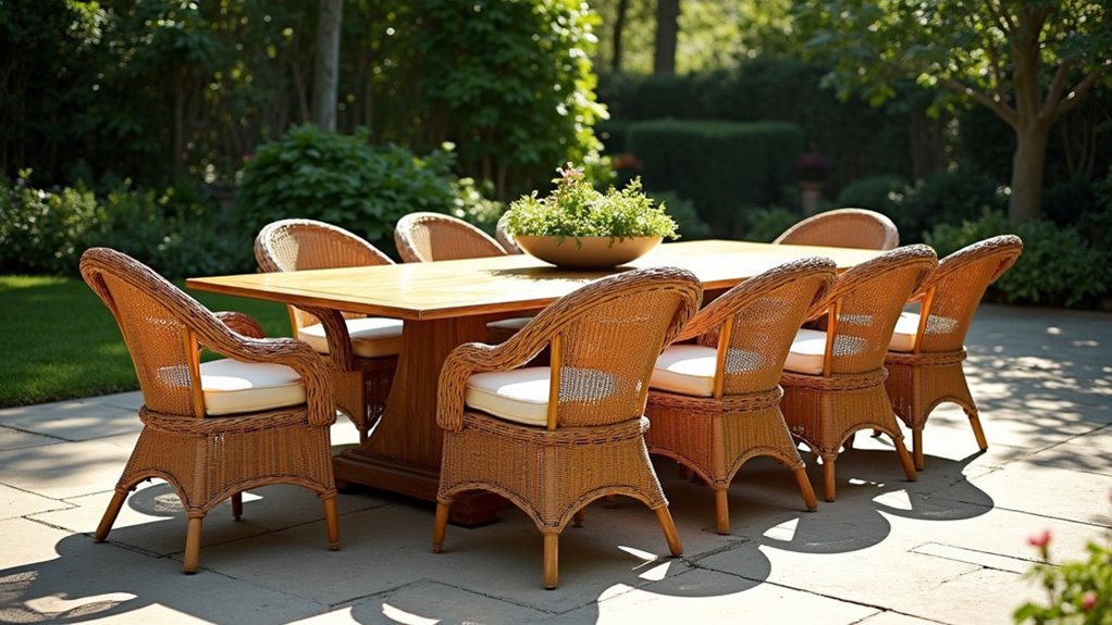 comfortable elegant outdoor seating