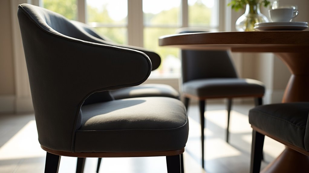 comfortable ergonomic dining chair