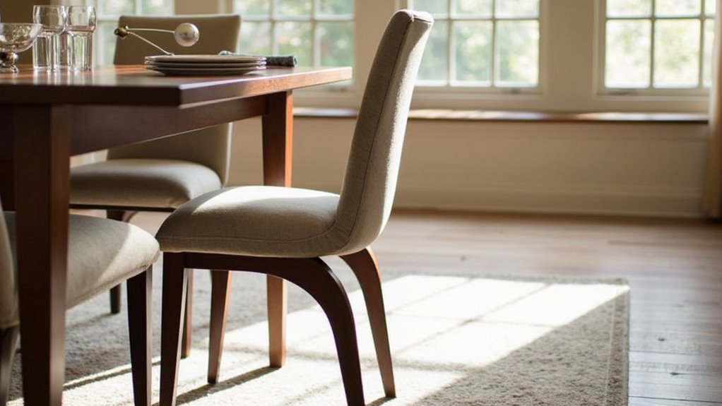 comfortable ergonomic dining experience