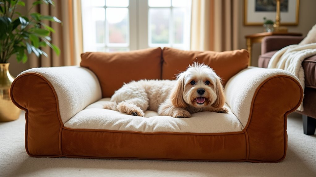 comfortable orthopedic pet sofa