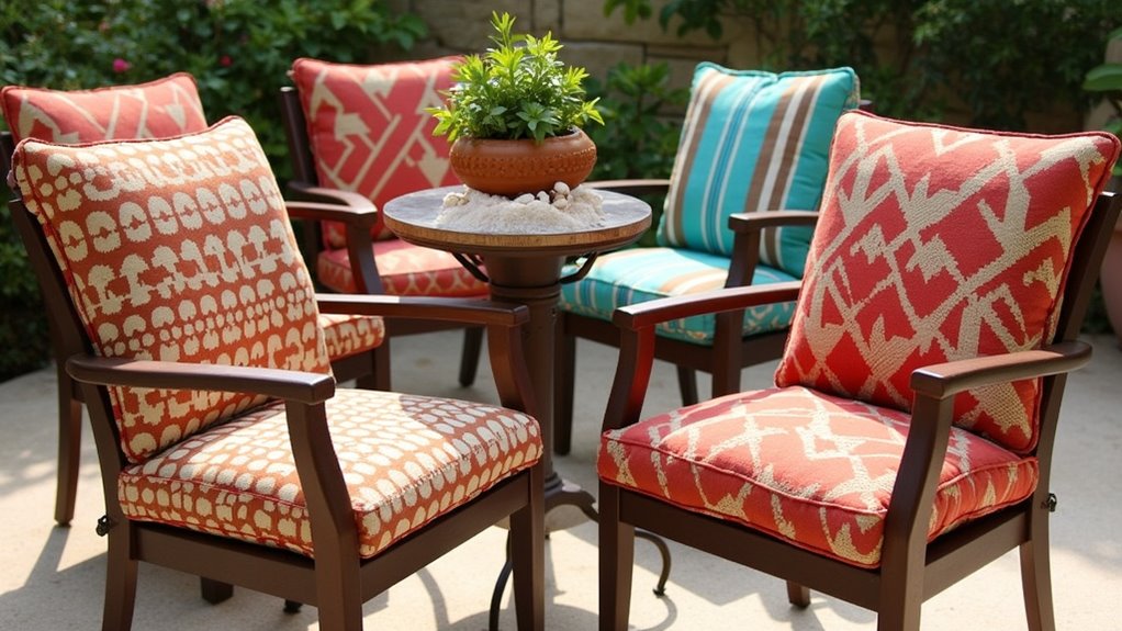 comfortable stylish outdoor cushion
